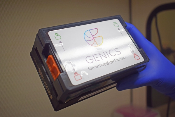 Genics specimen tubes - rack of 96