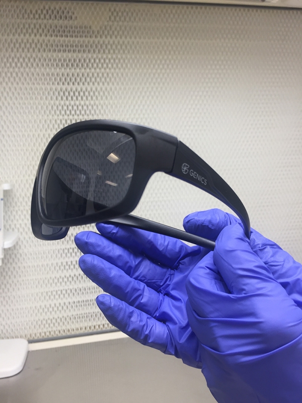 Team Genics Matte Black Polarized Sunglasses - Image 2